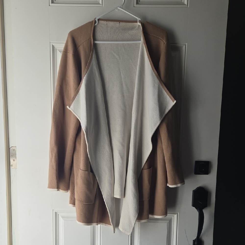 Alfani Open Face Heavy Knit Cardigan